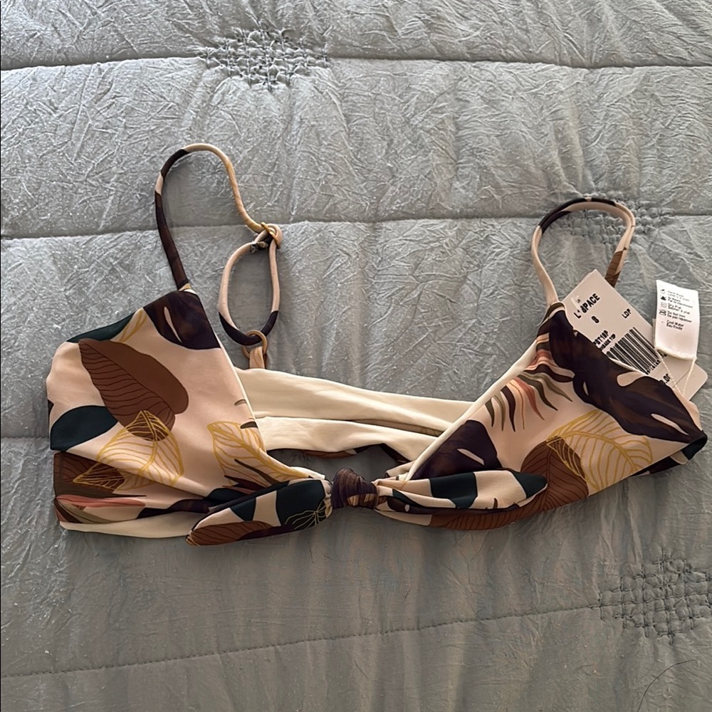 L’Space Print Bikini Top